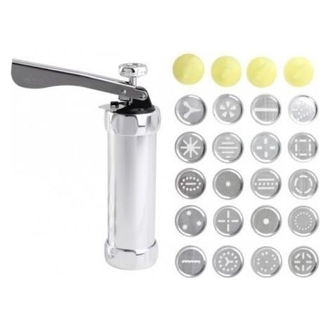 Siringa da Cucina Sparabiscotti in Acciaio Inox Eva (1/2)