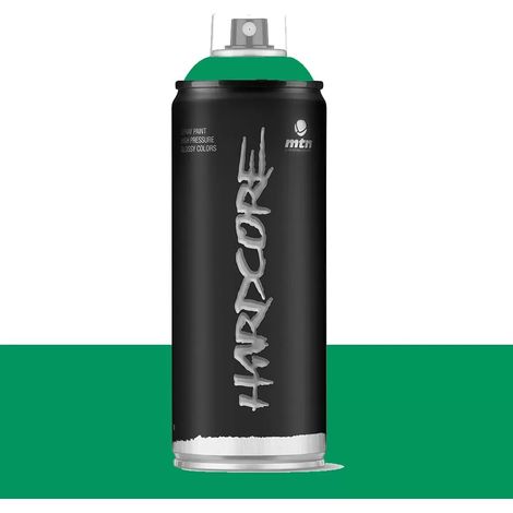 Bombe de peinture aérosol MTN Hardcore Vert nature (RV-363) 0,4 L (1/2)