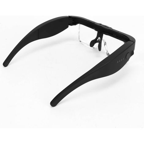 Loupe frontale à 5 lentilles, 3 LED, luminosité réglable sur 2 niveaux, serre-tête, 3,7 V (1/5)
