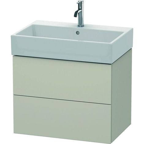 Duravit L-Cube Waschtischunterbau wandhängend, 2 Schubkästen, (1/5)