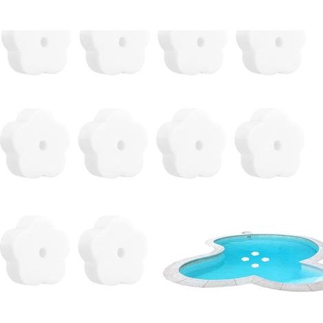 Hot Tub Scum Absorber 10 Stück Schwimmender Absorbierender (1/5)