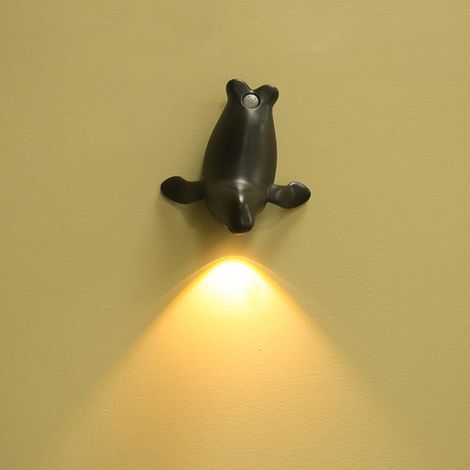 LED Lampe mit Bewegungsmelder Seelöwenförmige Innenleuchte für Veranda, Kleiderschrank und Badezimmer mit automatischer Nachtbeleuchtung für Gard (1/5)