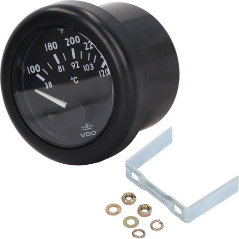 Jauge de température d'eau générateur type aiguille 52mm électromagnétique pour compteur VDO 12V (1/5)