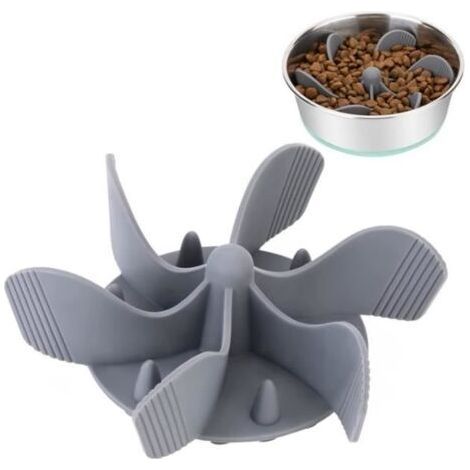 Bol slow food pour une alimentation saine et une digestion lente, maintenu par 36 petites ventouses, découpées sur mesure (1/4)