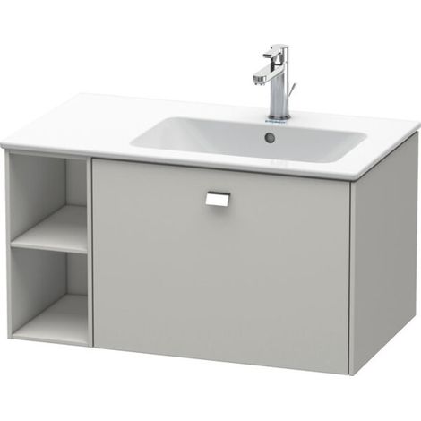 Sous-vasque pour lavabo BRIOSO 442x820x479mm Béton gris clair (1/2)