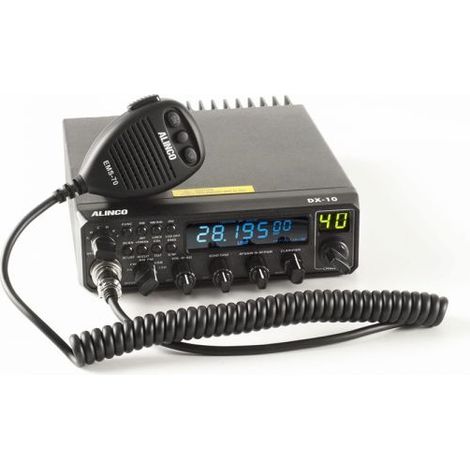Alinco DX-10E Ricetrasmettitore 28MHz ALL-MODE Veicolare