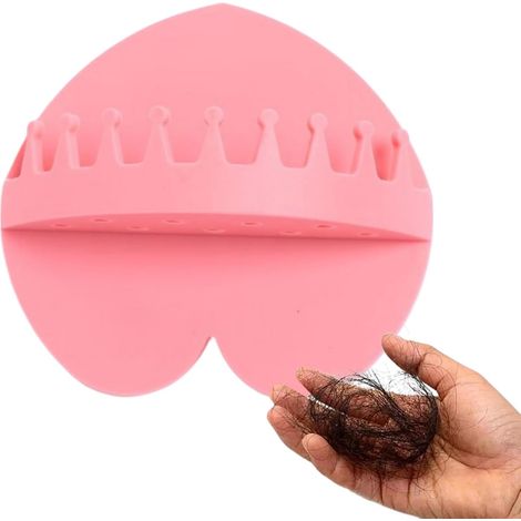 Hair Catcher Suction Cup Hair Catcher Tool Reusable Shower (1/5)