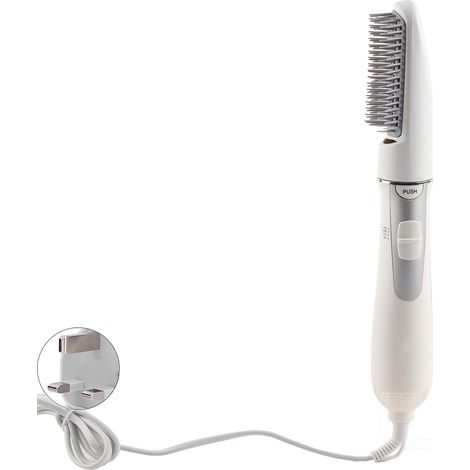 Sèche-cheveux peigne 2-en-1 professionnel multifonction, machine à coiffer électrique domestique, 220V, prise UK, pour usage quotidien. (1/5)