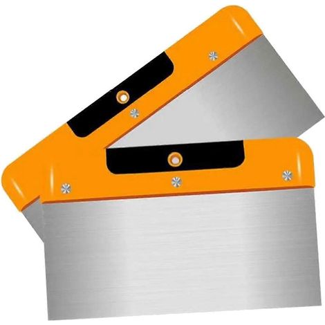Spatule/couteau à mastic en acier inoxydable, outil de peinture, pelle à plâtre, spatule de remplissage, grattoir à mastic pour papier peint, 15 cm (1/5)