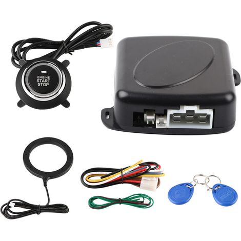 Automatic alarm security system, DC12V 24V car remote start system for maintenance (1/5)