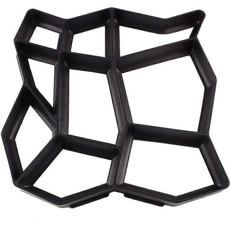 Moules pour pavés et dalles de jardin, 43 x 43 x 4 cm (1/5)