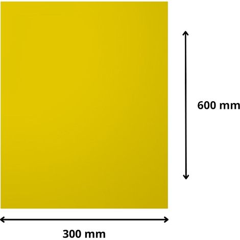 Plaque verre acrylique miroir or 3 mm - 30 x 60 cm (300 x 600 mm) - Verre synthétique - Bord droits - Plexiglass