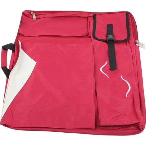 Malrucksack, Skizzenbuch, 4K-Multifunktions-Kunsttasche, wasserdicht, aus Canvas, Rot (1/5)