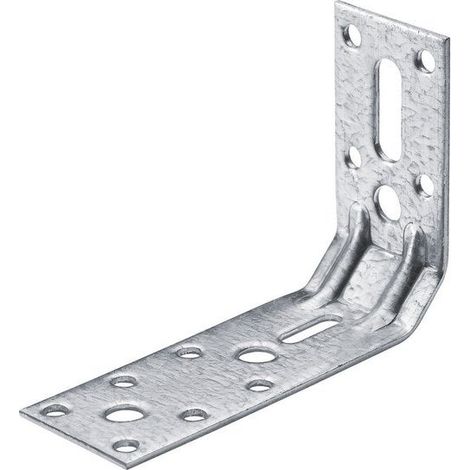 Équerre de renfort en acier zingué, HETTICH, l.70 mm x 50 x 35