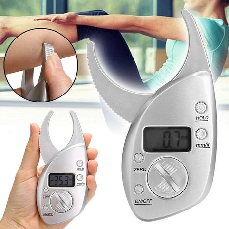 Calibrador digital mecánico para hombre y mujer - Kit de monitorización (Blanco) (1/5)