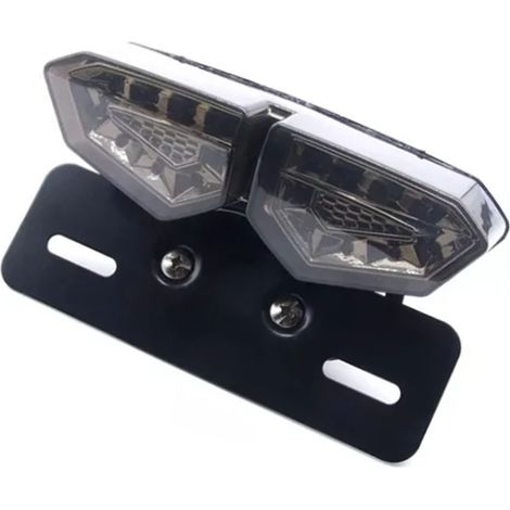Feux arrière LED pour moto, 21 LED rouges, 12 V CC, étanches, compatibles motos (1/5)