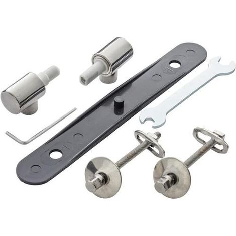IS Befestigungssatz Tonic für WC-Sitz Softclosing Chrom