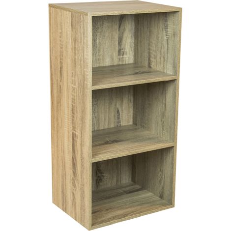 Libreria Modulare 40x29,5x80 cm in Legno Truciolare Sonoma (1/4)