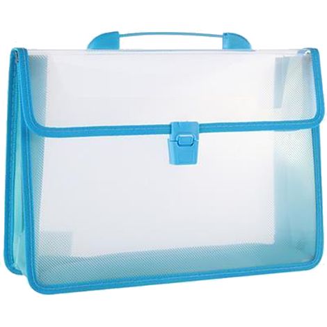 Classeur À Accordion Avec Poignée Et Fermeture À Boucle - Classeur Pour Documents A4 - 400 Feuilles - 1 Pièce (1/5)
