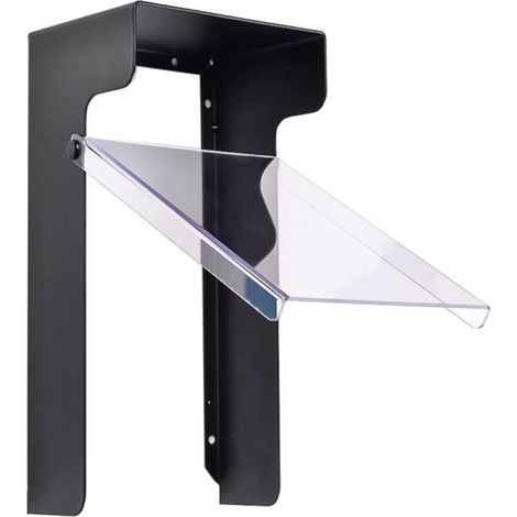 1 Stück Abdeckung für Außensprechanlage, wasserdichte Metallabdeckung für Kamera, Klingelknopf und Türklingel, U145 (1/5)
