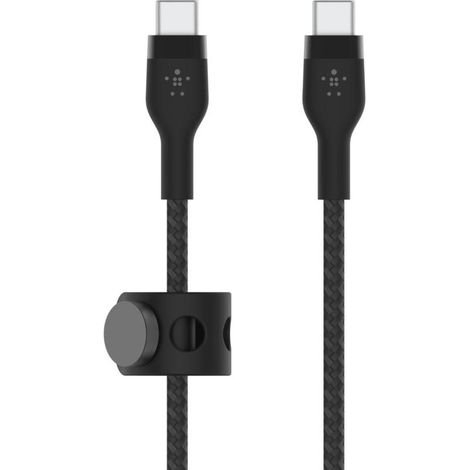 belkin BOOST CHARGE PRO Flex cable USB C negro 3 m (1/5)