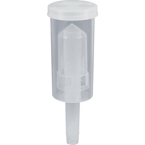 Zylindrischer Gärbehälter für den Hausgebrauch (1-teilig) mit Gärspund, Einweg-Ablassventil und wasserdichtem Verschluss. Ideal für Biergärung, Weinherstellung und Brauen. (1/4)