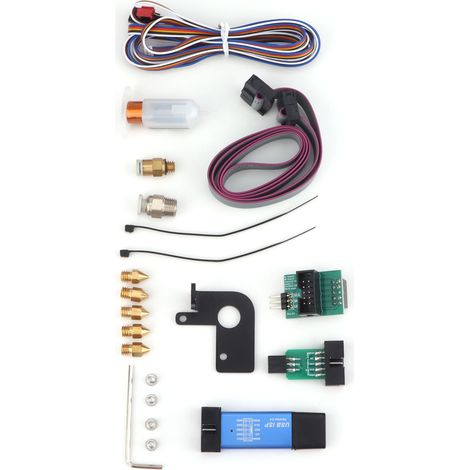 Automatisches Nivellierungssensor-Kit, Heizbettmodul, Druckerzubehör mit PTFE-Schlauch, Messingdüse (1/5)