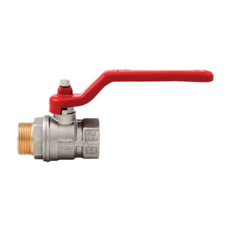 VALVOLA SFERA NORMALE MF LEVA VIENNA 117 ITAP - OTTONE NICHELATO 3/4MF- 4 pezzi