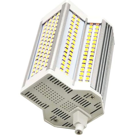 Ampoule LED r7s 50W blanc chaud j118 J type 118 mm projecteur LED 5000 LM équivalent à 500 W lampe halogène à 200 degrés à l'intérieur et à l'extérieur de la chambre (1/4)