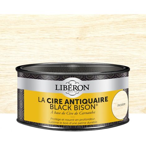 Cera Black Bison 500cc Incolore - Liberon (1/5)