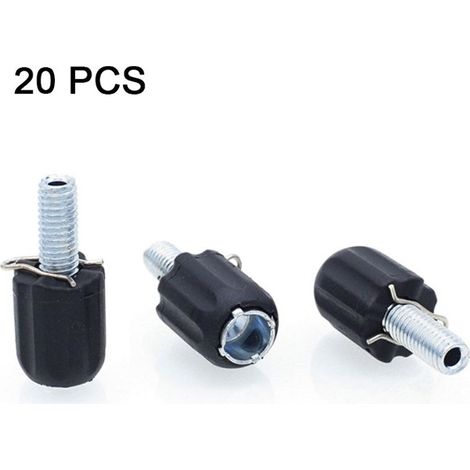 Vis reglage - HAWUJ - 20 pieces VTT M5 frein vitesse noir (1/5)