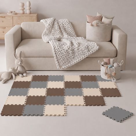27 Tapis de Sol épais pour Bébé Enfant - 30x30 Dalles Puzzle Carré en Mousse EVA (1/5)