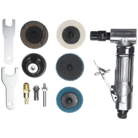 1/4 pouce d'angle d'air Die Grinder Mini machine de meulage pneumatique à 90 degrés (1/5)