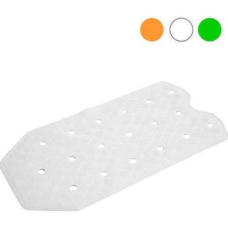 Alfombra para bañera Sissi Blanca, 36x73 cm, Ridap