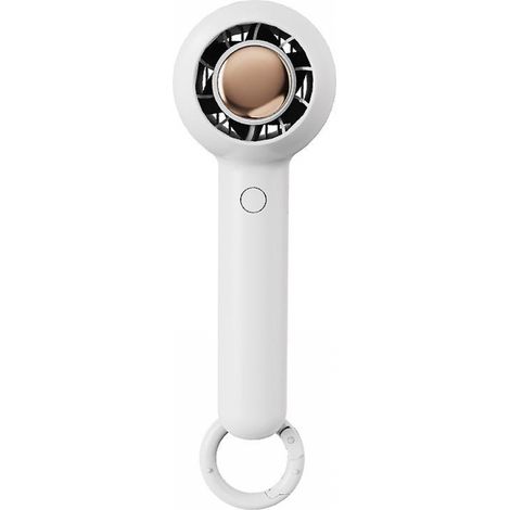 BEBUSINGOTO Mini-tragbarer elektrischer Handventilator, wiederaufladbar über USB, für Zuhause/Büro/Reisen/Wandern/Camping (1 Stück)