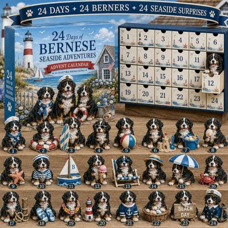 Calendrier de l'Avent Nouveau Bouvier Bernois 2026 - Modèle D -