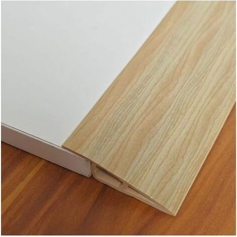 Rampes de seuil en PVC,Barre de Seuil,Réducteurs de Seuil,Bandes de Transition au Sol Autocollantes,Profilés de Réglage en Hauteur en Vinyle,Rattrapage Niveau,pour Stratifié,Moquette,Sol,Parq (1/5)