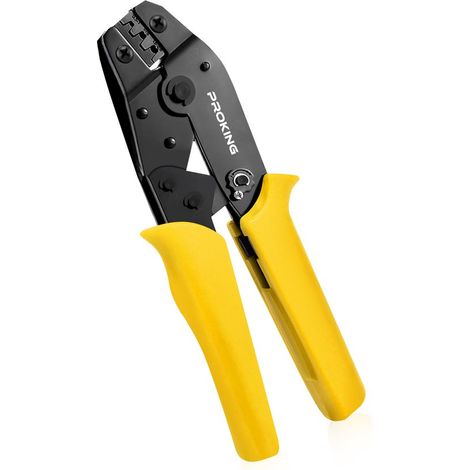 Guide rapide de sertissage à froid pour cosses thermorétractables HS40, pince à sertir pour connecteurs de type O, coupe-câbles (1/5)