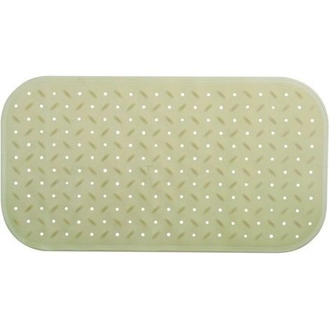 tapis Fond de baignoire antidérapant Caoutchouc CLASS 36x65cm Beige MSV