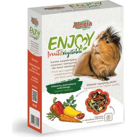Alegia Genuss Obst und Gemüse für Meerschweinchen 340 g (1/2)