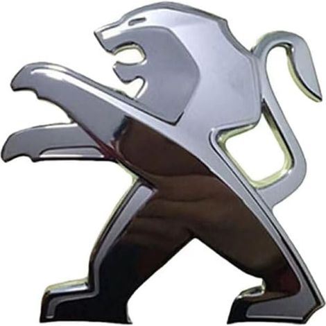 Emblème de hayon arrière pour Peugeot 508 (2010–2018) – finition chromée, référence 7810AH, lot de 1 pièce (1/5)