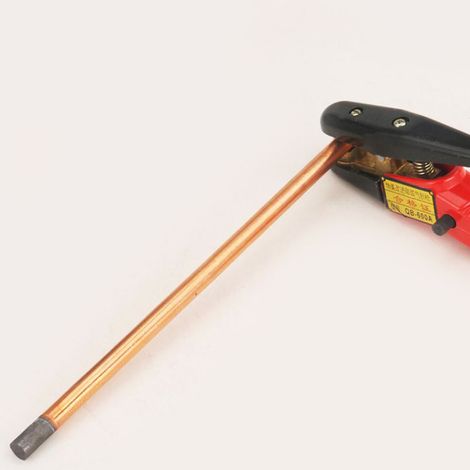 50 Tiges Carbone Électrodes Cuivrées pour Soudure Technique 355mm M8/M10 M8x355mm (1/5)