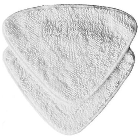 Housses de rechange, chiffons, tampons en microfibre compatibles avec le nettoyeur vapeur Vileda Steam (2 pièces)