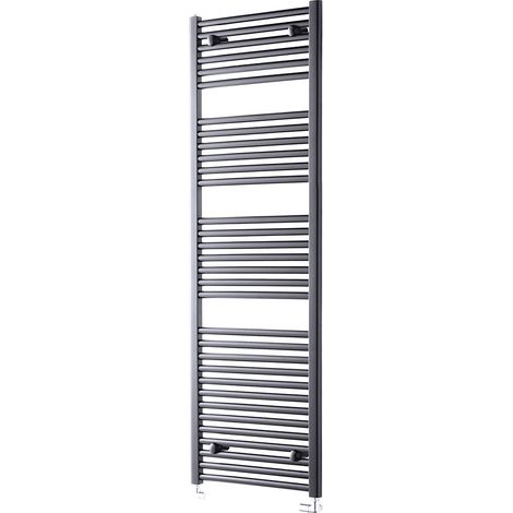 Heatwave Tempo Anthracite Ladder Towel Rail 1600mm (H) x 600mm (W) (1/3)