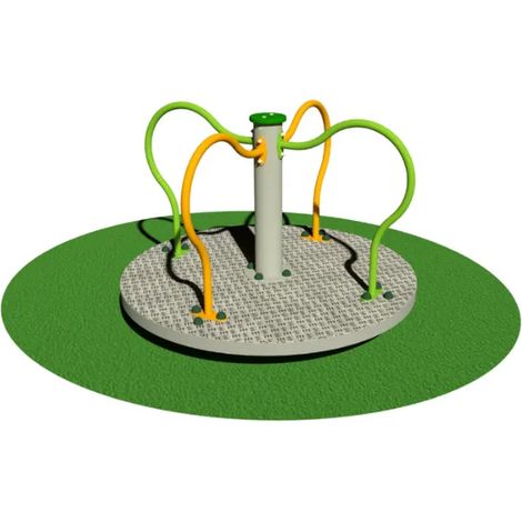Giostra Lala 959 &Oslash125cm H84cm 4 posti acciaio EN 1176 Giochipark