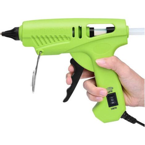 Pistolet à Colle Chaude Puissance – 60Electrique Outils en Silicone Pour Bricolage Maison Bureau Réparation Décoration (1/5)