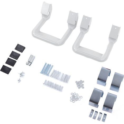2PCS Marchepied Latéral en Alliage d'Aluminium pour Chevrolet Avalanche 2002-2013, Argent, Remplacement de Seuil de Porte (1/5)