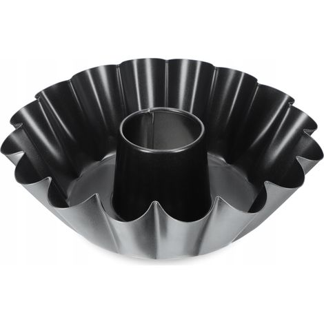 KADAX Gugelhupfform, aus Blech mit Antihaftbeschichtung, 25 cm, Schwarz (1/5)