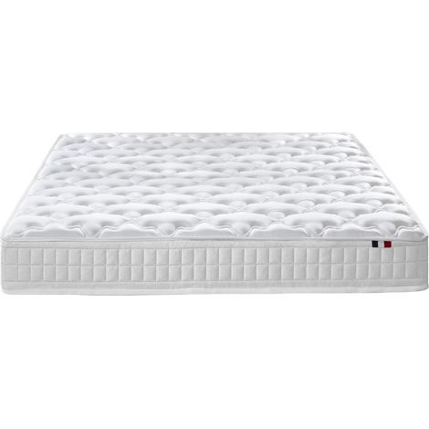Matelas ressorts ensachés ASTRE : confort ferme accueil équilibré made in France 140 x 190 cm