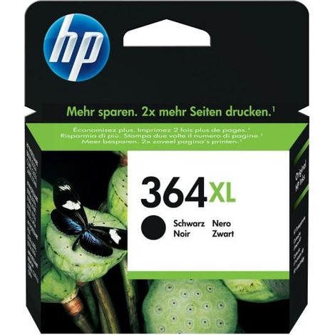 TINTA HP 364XL DJ 35XX/PHOTOS 55XX/55XX/65XX/7510/7520 ORI NEGRO CN684EE (1/2)